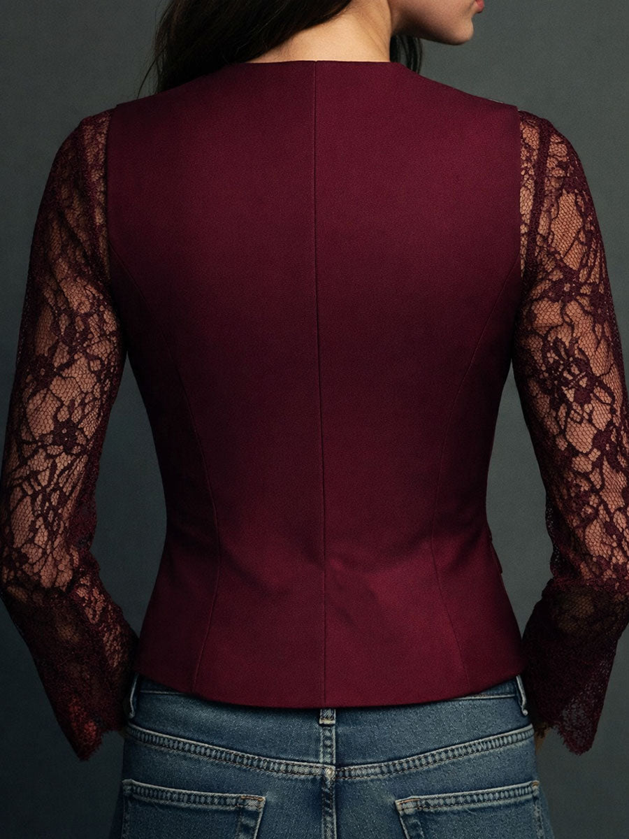 Camisa Vittoria semi transparente