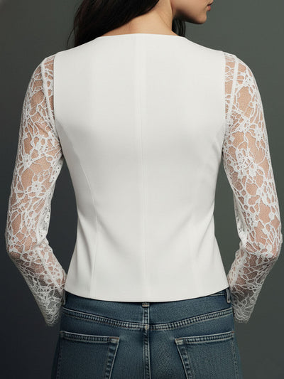 Camisa Vittoria semi transparente
