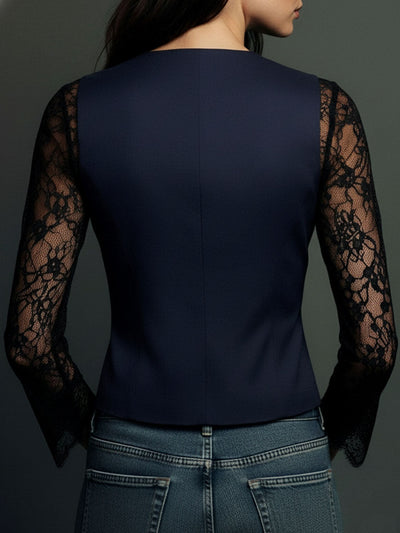 Camisa Vittoria semi transparente