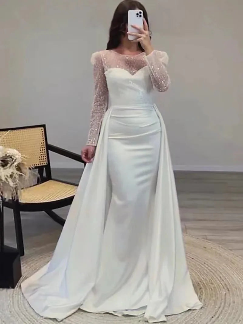 ESMERALDA | Vestido Largo de Fiesta con Lentejuelas
